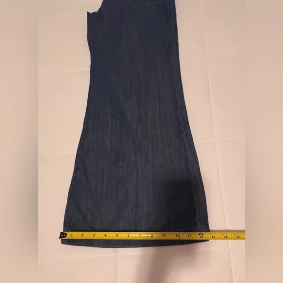 ANTHROPOLOGIE ET TWA Women's Blue
Chambray Wide Leg - Picture 16 of 16